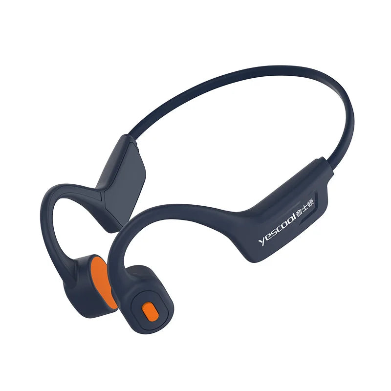 Bone Conduction Headphones Bluetooth 5.3 Wireless, 32Hrs Playtime IPX8 Waterproof, Sport Ear Hook Headset with Noise Cancelling