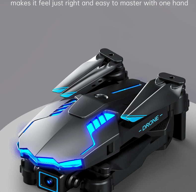 X6Pro Mini Drone 4K Professional HD Camera with Large Screen 2.4G WIFI FPV Dron Brushless Optical Flow Hover Folding Quadcopter