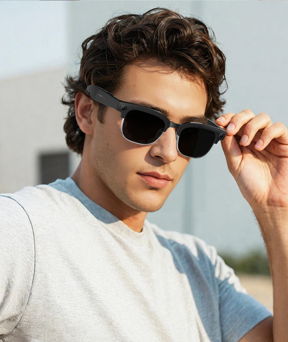 Smart Glasses 800W Camera 2026New Technologies Video Recording AI Photo Recognition Bluetooth Calls Voice Translation Sunglasses