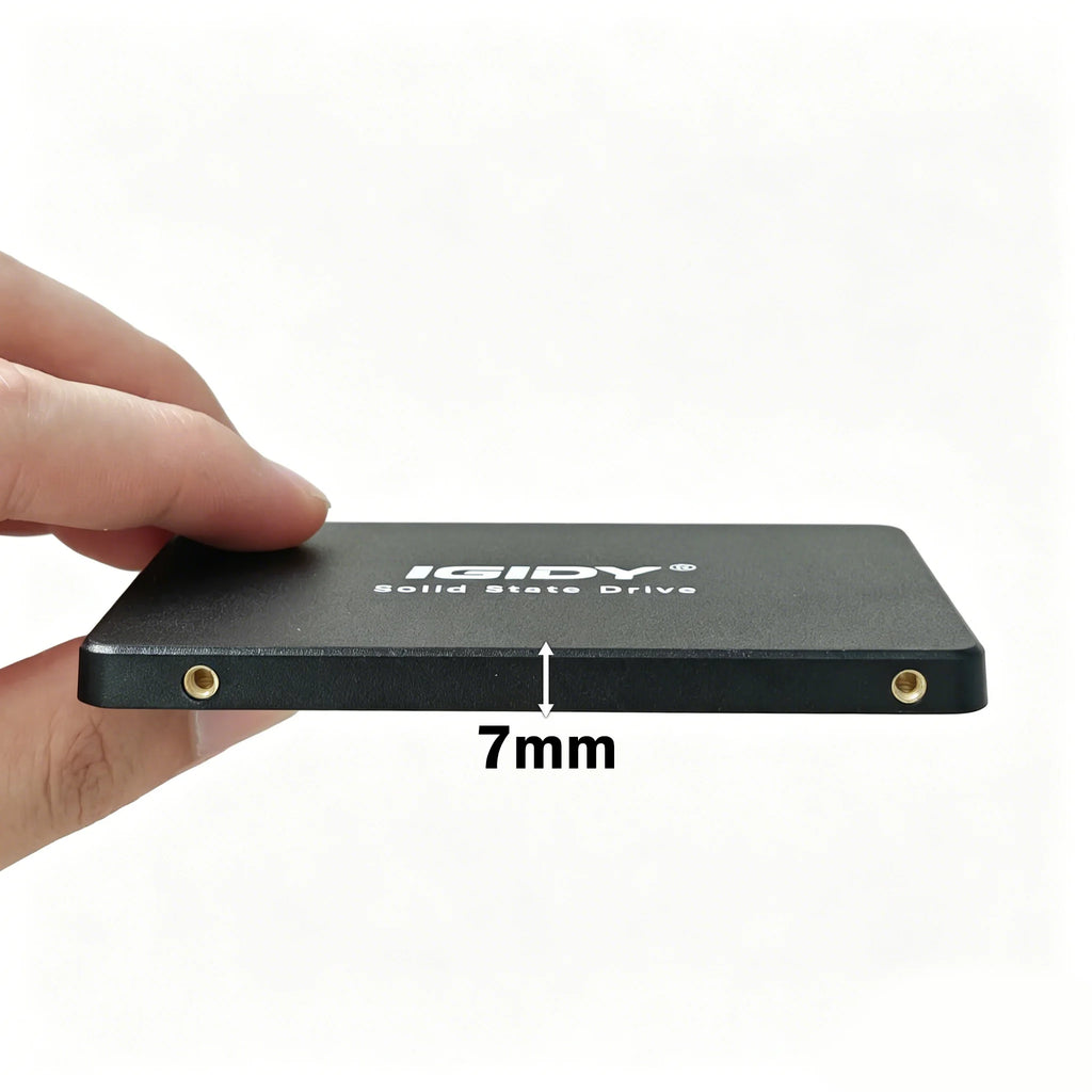 2.5'' SATA 3.0 SSD 128GB/256GB Internal Solid State Drive - Up to 570MB/s Read Speed, 3D TLC NAND, 7mm Slim for Laptop/Desktop