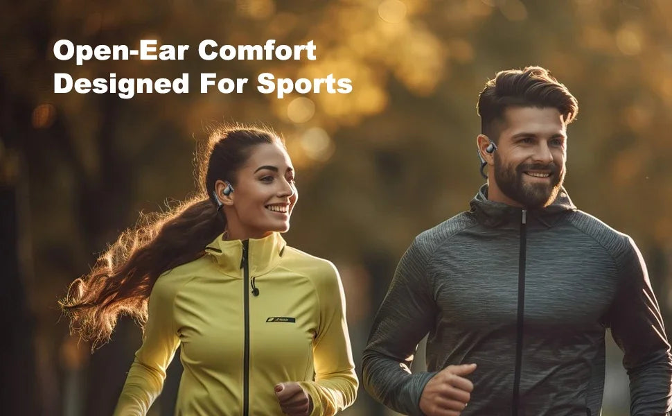 for shokz open ear run Bone Conduction Bluetooth Headphones Wireless Sport soft bass Fitness Cycling headsets working earphones