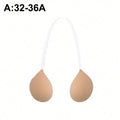 Invisible Bra With Straps Non-Slip Style Lift Enhance Bust Strapless Push Up Anti-convex Bra Women's Lingerie Underwear Access