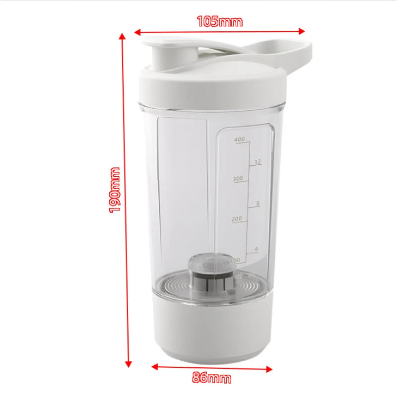 Self -stirring Protein Shaker Cup and Automatic Dietary Mixing Usb Shaker Portable Mixing Cup Fitness Shaker Cup for Men Women