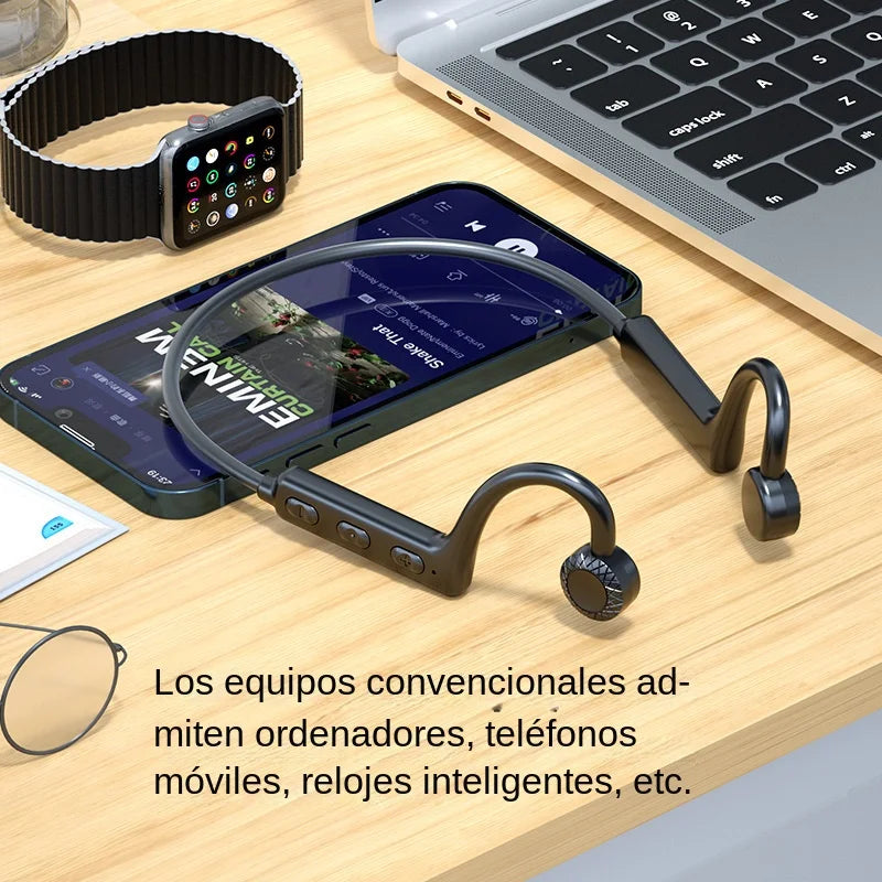 Bone Conduction Bluetooth Headphone TWS Sport Earphones Waterproof Stereo Wireless Headset With Mic Ear Hook For iPhone Xiaomi