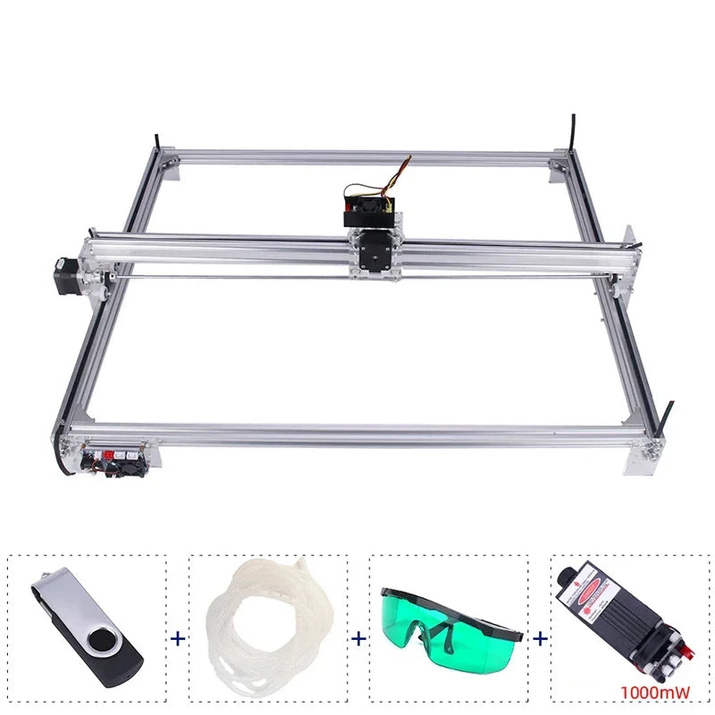 6550 Laser Engraver 15W CNC Laser Engraving Machine Work Area 65cm*50cm Wood Router Machine with Offline Controller