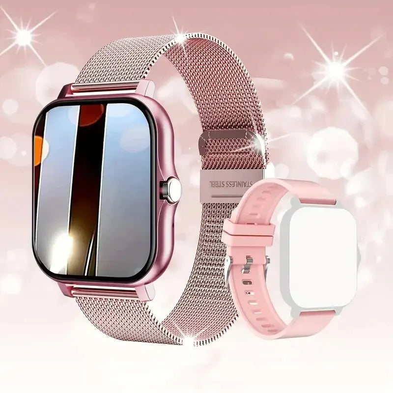 2025 New Smart Watch Men Women Gifts 1.83'' Full Touch Screen Sport Fitness Tracker Smartwatch Men BT Calls Digital smarthwhatch