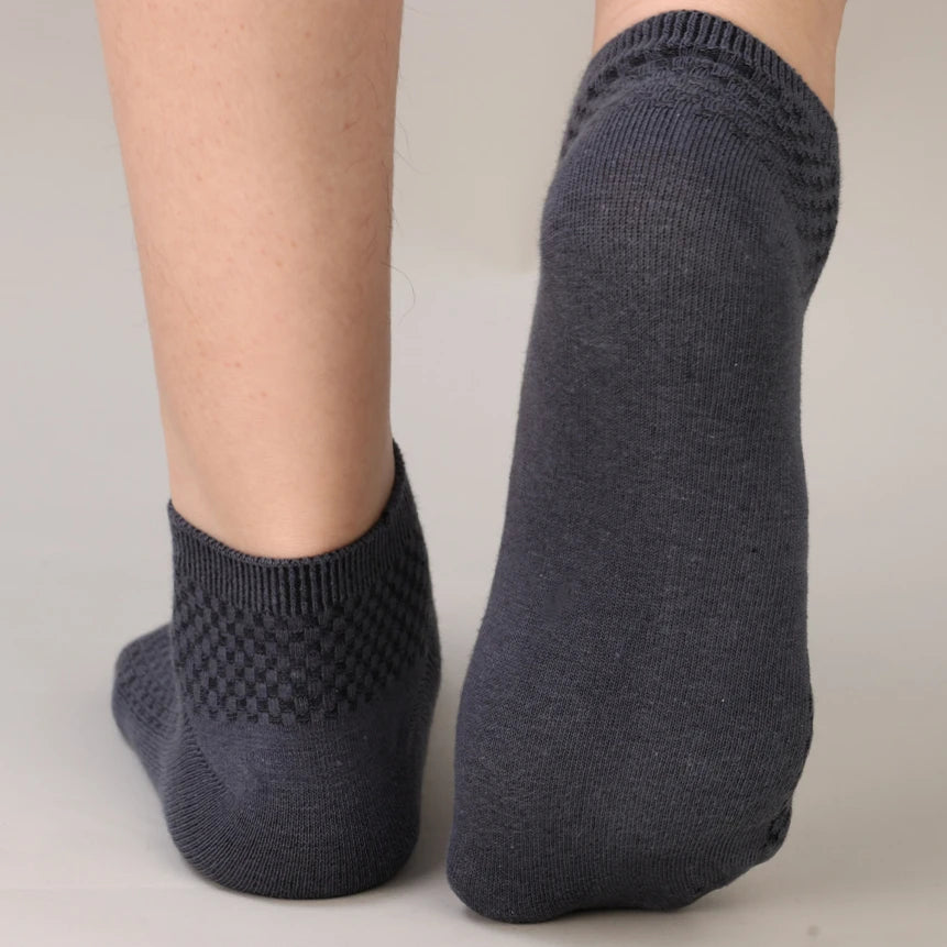 Bamboo Fibre Breathable Sock High Elasticity Non-slip Antibacterial Socks Men Women Light Elastic Comfortable Odor Proof Hosiery