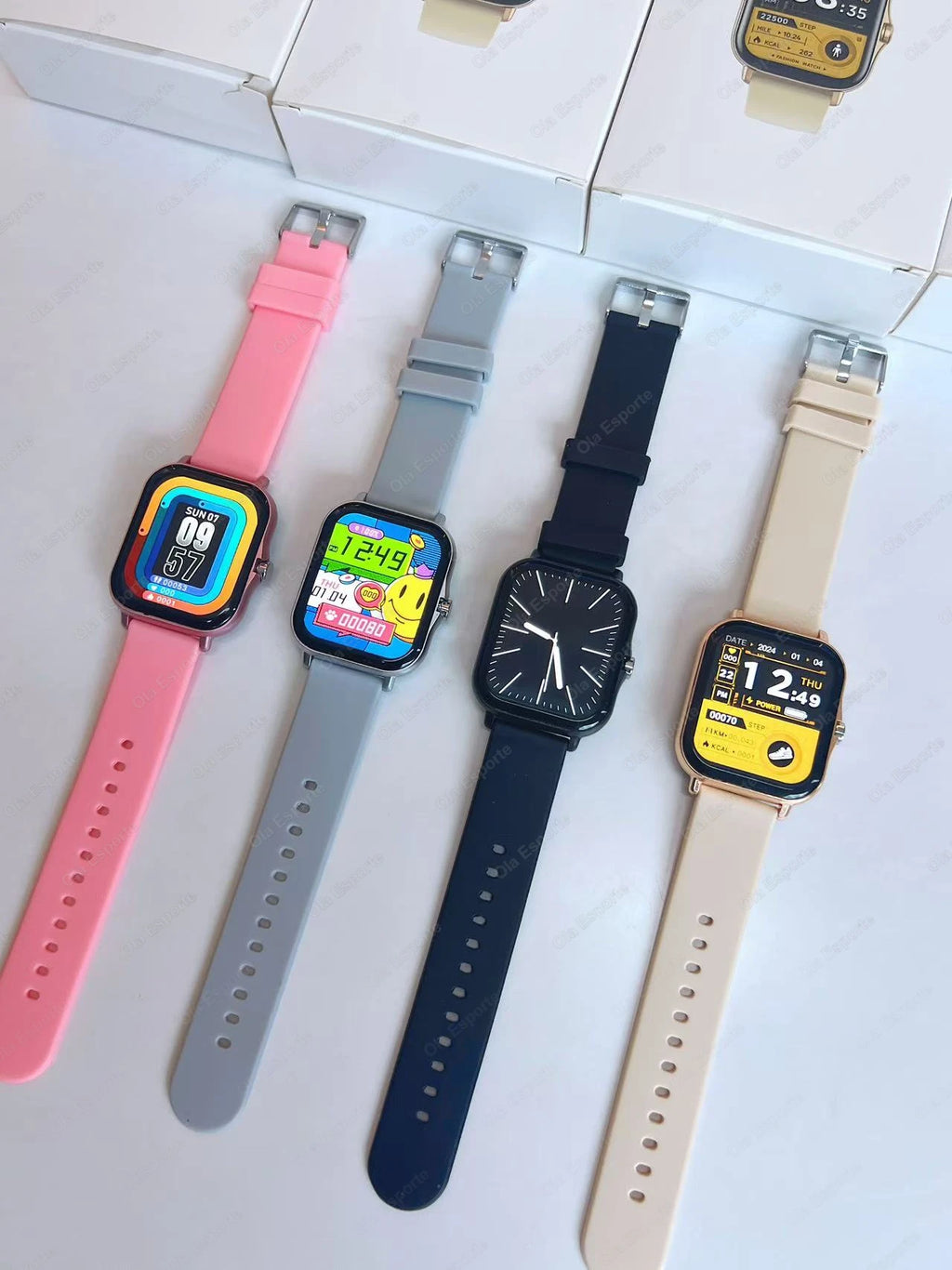New Smart Watch Android IOS Phone 2.01'' Inch Color Screen Bluetooth Calls Blood Oxygen Monitor smartwatch For Women Men Gifts