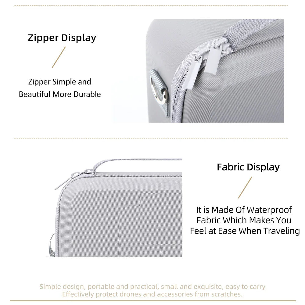 For DJI LITO X1 1 RC 2 RC N3 Portable Hard Shell Storage Bag Box Shockproof Travel Carrying Case Handbag Drone Accessories ﻿