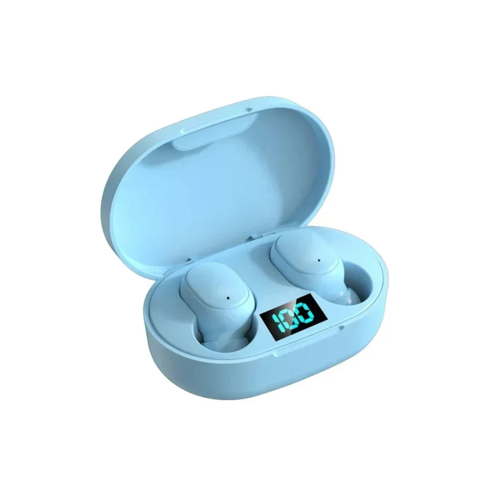 2026 New E6S Wireless Earbuds Noise Canceling Waterproof Ear Buds in-Ear Stereo Headphones with LED Display Charging Case