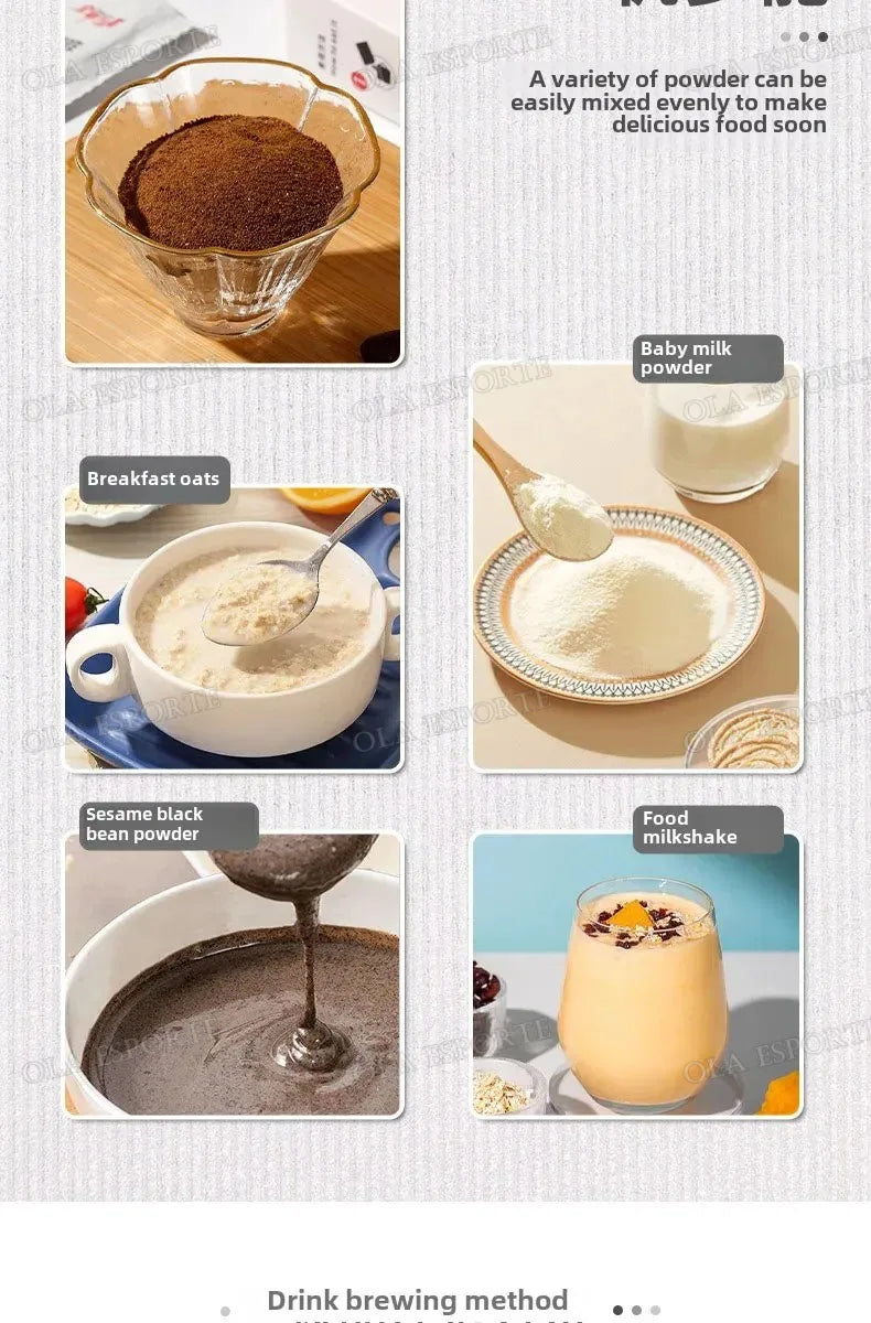 New in Electric Protein Powder Mixing Cup Automatic Shaker Bottle Mixer Shake Bottle Milk Coffee Kettle fro Kitchen Accessories