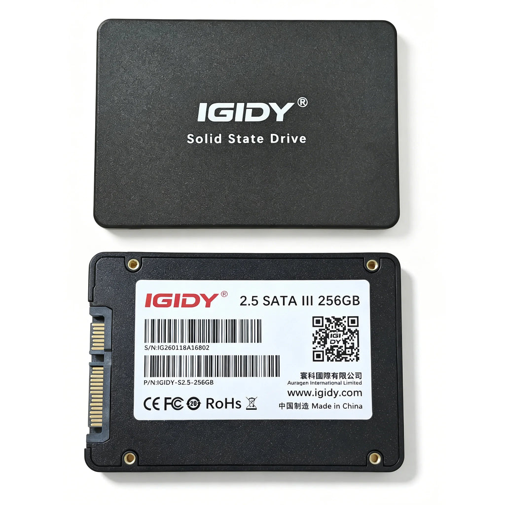 2.5'' SATA 3.0 SSD 128GB/256GB Internal Solid State Drive - Up to 570MB/s Read Speed, 3D TLC NAND, 7mm Slim for Laptop/Desktop