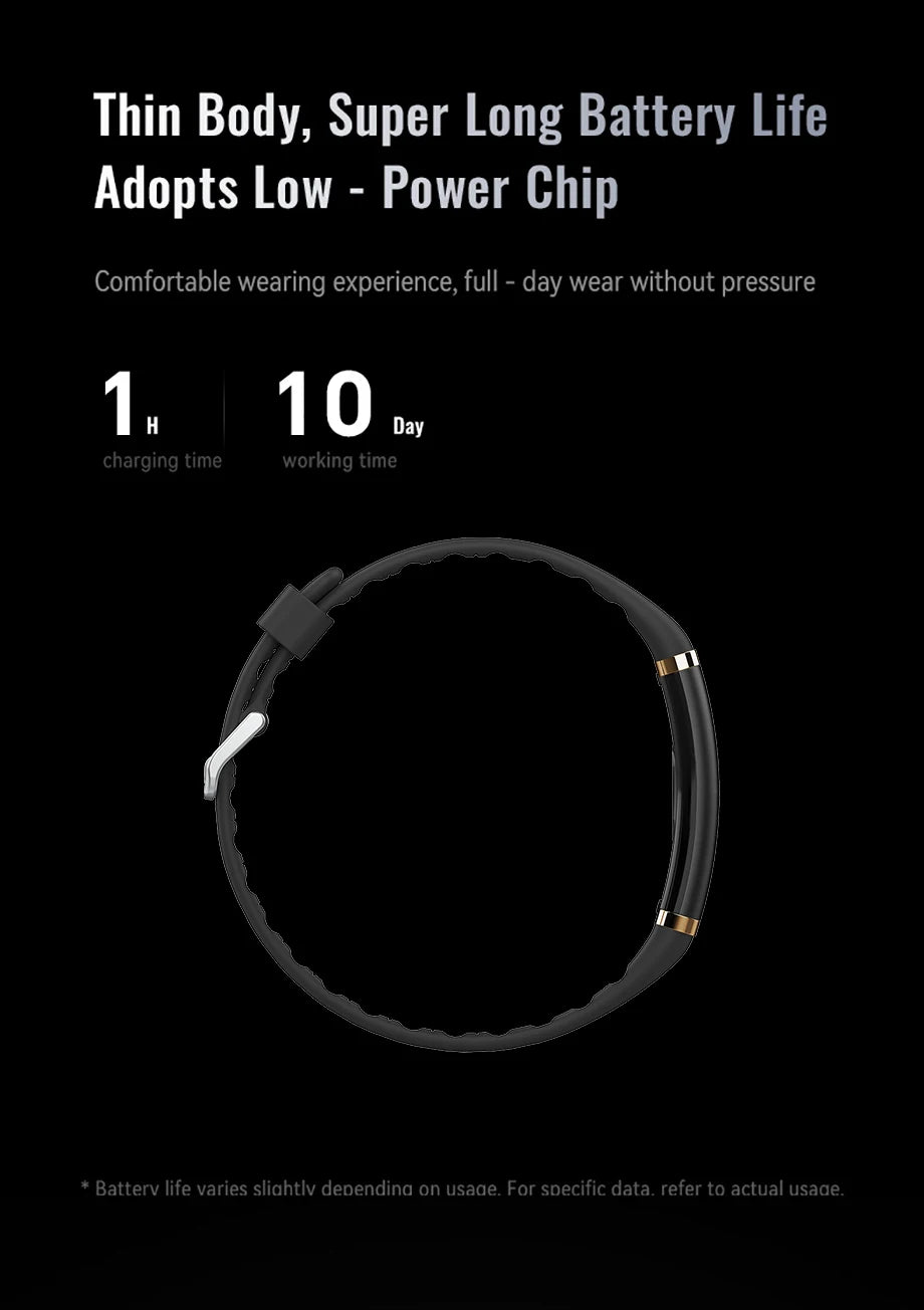 LIGE No Screen Smart Bracelet Blood Oxygen Health Monitor Watches Waterproof Sports Fitness Women's Smart Watch for Android ios