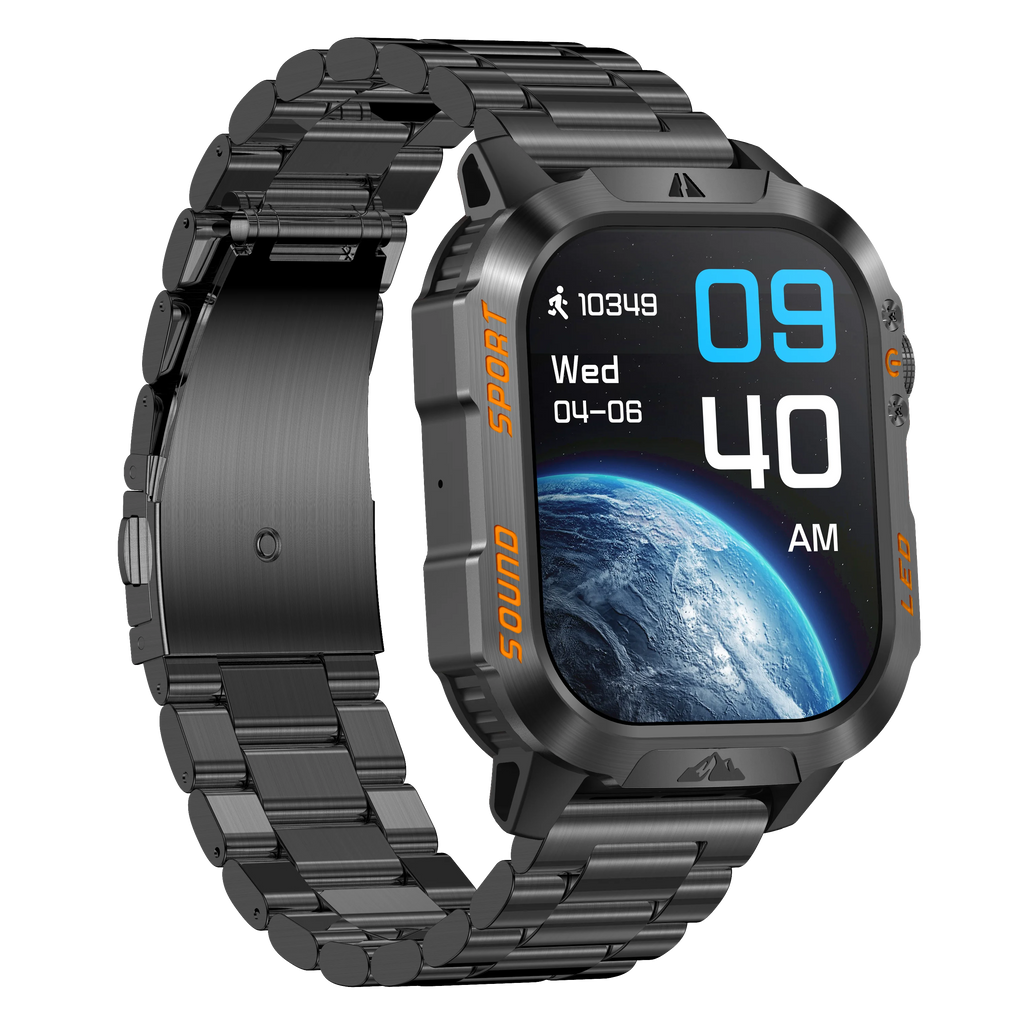 New Smart Bracelet Watch Bluetooth Call Heart Rate Blood Oxygen Pressure Weather Phyiological Cycle Sports Tracker