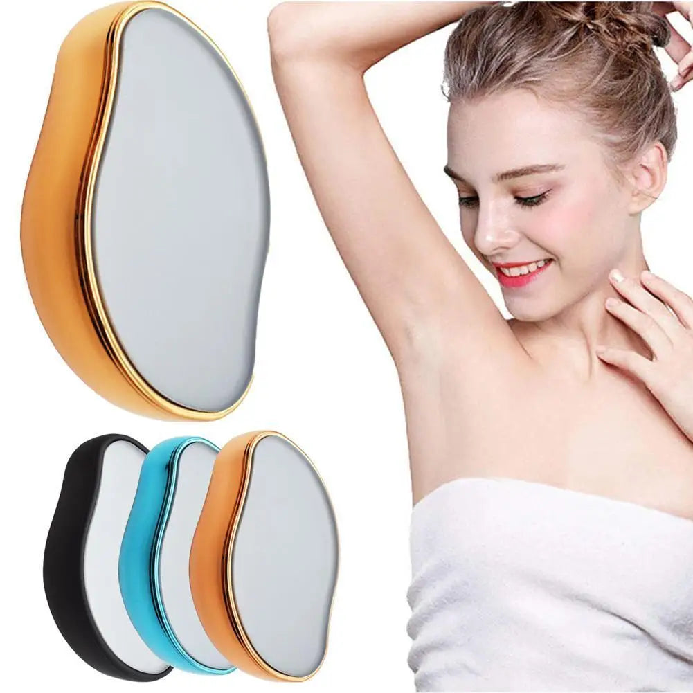 Crystal Hair Eraser Physical Painless Easy Cleaning Reusable Hair Remover Body Beauty Depilation Makeup brushes Epilators