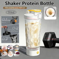 Portable Protein Shaker 700ml Fitness Bottle with Electric Mixing Sheet for Fitness Enthusiasts Athletes Perfect For Outdoor Gym
