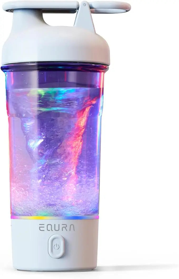 Electric Shaker Bottle, 25Oz Blender Bottles for Protein Mixes, Portable USB C Rechargeable Pulse Protein Shake Bottle, BPA Free