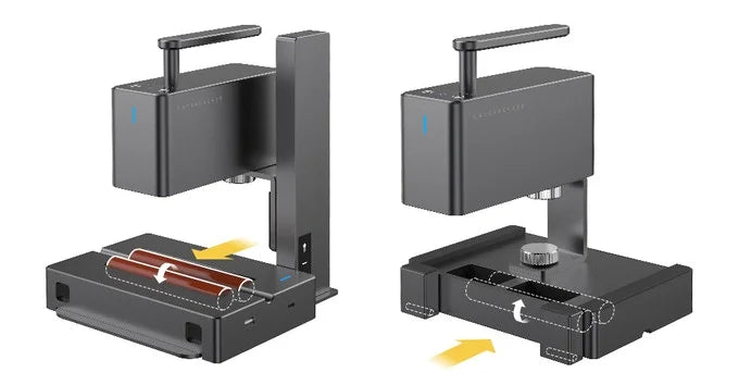 LaserPecker Laser Engraver Portable Easy to Use Fast Engraving Speed Multi Material Laser Engraving Machine With 2k 5W LP2 Pro